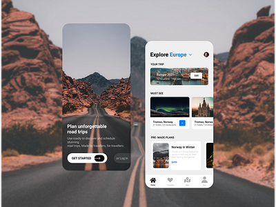 Travel App UI Design