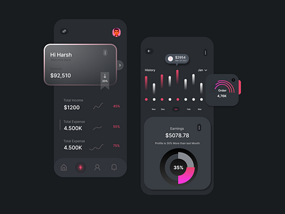 Concept Wallet UI Design