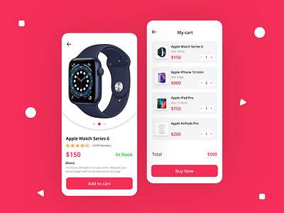 Shopping App Design