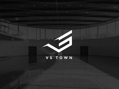 VS Town brand identity initial letter logo logo designer mark minimal minimalist monogram typography