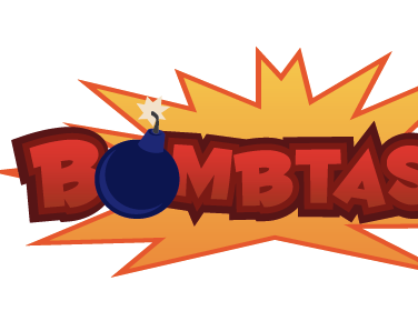 Bombtastic! Logo concept illustrated logo