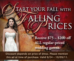 Bellevue Bridal Banner ad advertising bridal web banner
