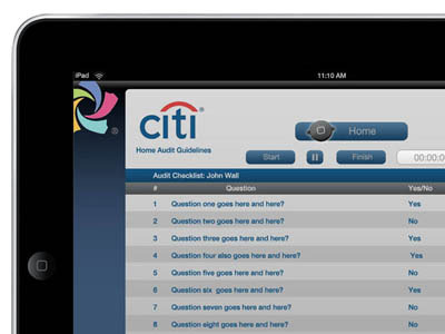 iPad App application interface ipad ui ux