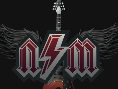 "Metal" Meeting Logo national sales meeting nsm rock logo