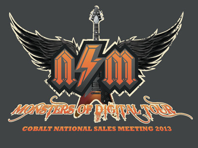 NSM FINAL Logo company guitar logo meeting nsm rock typography wings