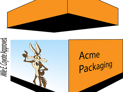 Wile E. Coyote Packaging animation branding design funny illustration vector web website
