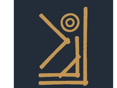 LOKA CREATIVE design etnic icon logo minimal typography vector