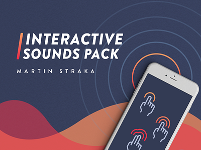 Cover for Interactive Sounds Pack audio cover gestures interactive music sound wave