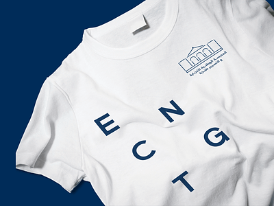 Tshirt Concept ENCGT branding design logo mockup tshirt vector