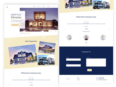 Real Estate / Property Developer Web Design