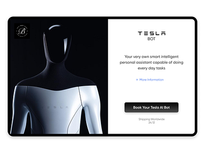 Tesla Bot Booking App/Page animation app app design behance daily ui design ecommerce graphic design product design prototype tesla ui ui design user experience user interface ux ux design web design webpage website