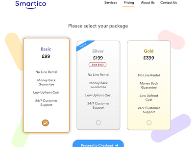 Price Comparison Page