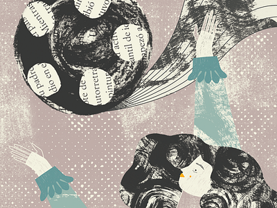 Mexican Women who made History 2: Cándida Beltrán art direction digital 2d editorial illustration illustration