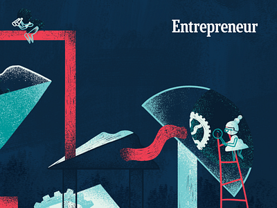 Editorial illustration for Entrepreneur magazine.