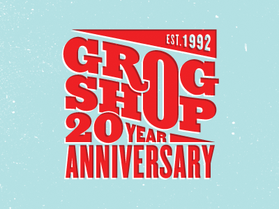 Grog Shop 20th Anniversary logo