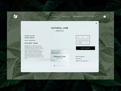 E-Commerce Shop (Single Item) for #DailyUI (012) 2019 web design beautifului branding dailyui design e commerce flat inspiration landingpage landingpagedesign minimal minimalism online shop ui popular design shop ui ui uidisign ux web website