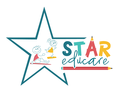 Star Educare - Logo education logo school