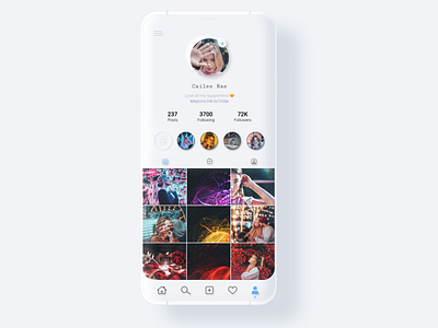 Instagram app design instagram mobile redesign ui ux