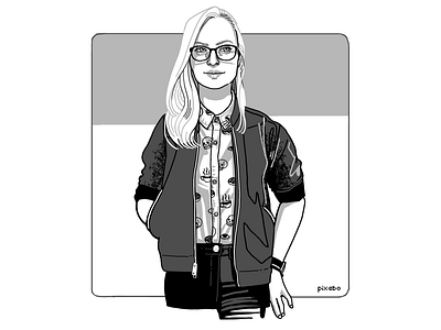 Inktober Day 26 - Stretch art cintiq digital i dont actually look like this illustration inktober inktober2018 portrait self portrait