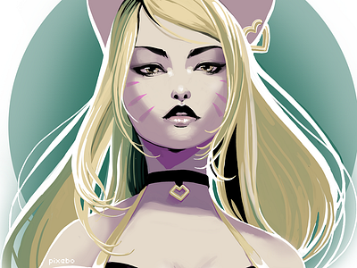 K/DA Ahri ✨ ahri art cintiq digital game art illustration kda kpop league of legends leagueoflegends portrait