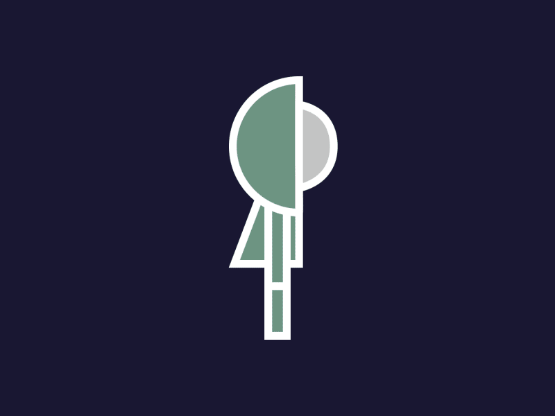 Rotat-O Mask dude 2d animation gif motion design motion graphics after effects