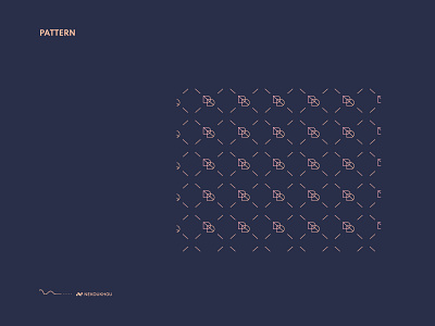 radis decor brand identity minimalism pattern pattern design