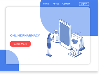 Online Pharmacy LandingPage💜.