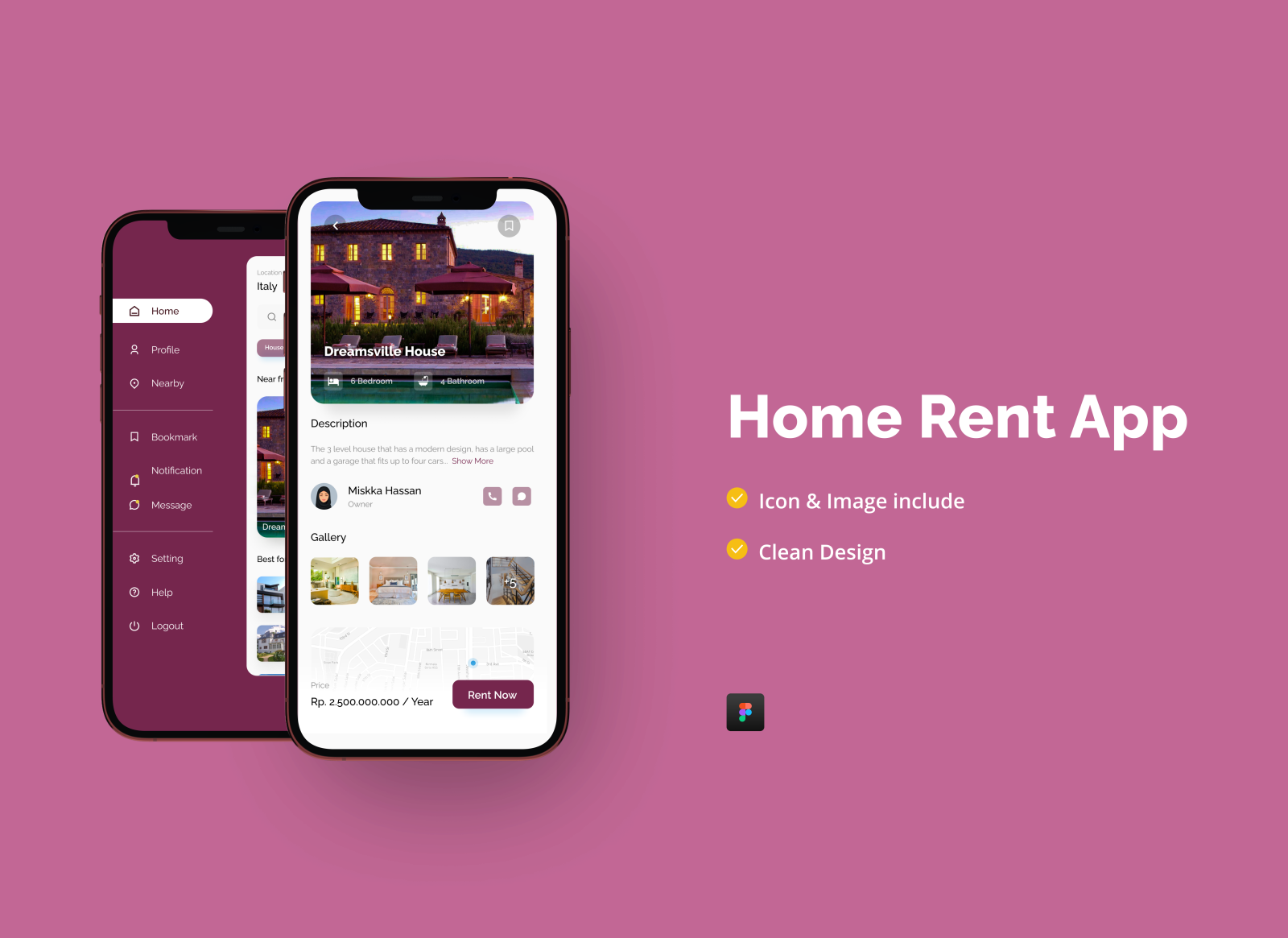 Home Rent App by Zainab Elgack on Dribbble