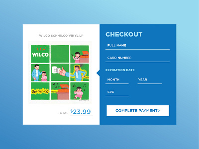 Credit Card Checkout credit card checkout ui