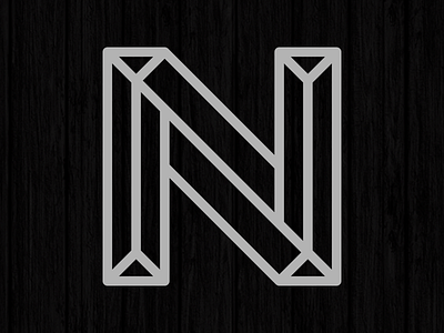 Unused idea for a thing - N drop cap letter n