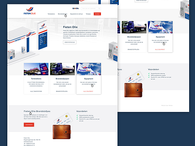Website design company design fuel gasoline oil website