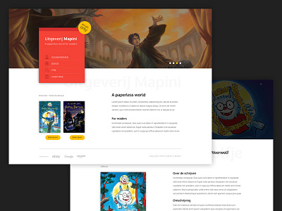 Simple publisher website