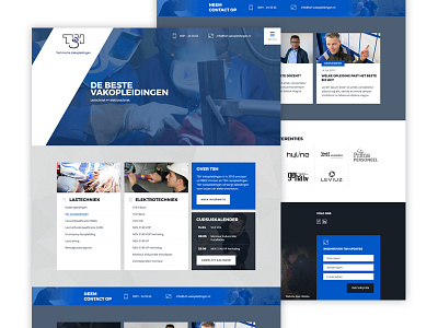 Website Design black blue clean concept dark design minimal website