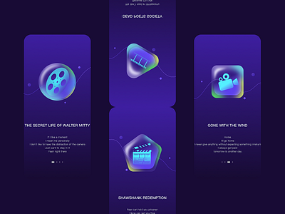 Movie APP app art design illustration ui ui ux ux