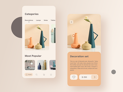 Furniture APP animation app commodity furniture app ios iphone mobile ui ui ux