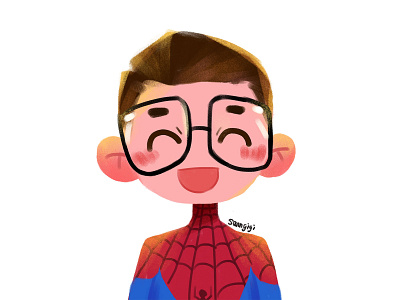 Spider man illustration