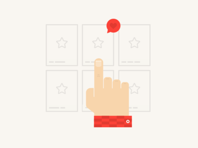 Hand selecting