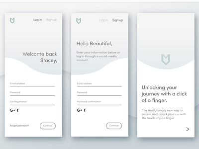 Daily UI: Day 1  Signup and modal page