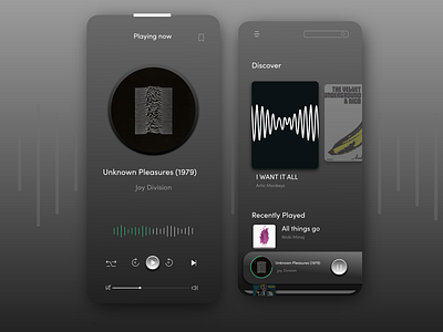 Daily UI Challenge Day 9: Music Player