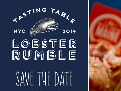 #lobsterrumble claw food frontage illustration lobster lobster rumble save the date tasting tasting table