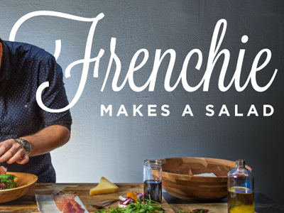 Frenchie makes a salad cooking food french frenchie lavenderia recipe salad tasting table video