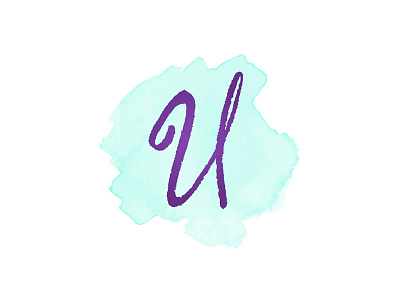 Ursula vocal group branding choir chorus design identity design ink lettering logo script vocal group watercolor