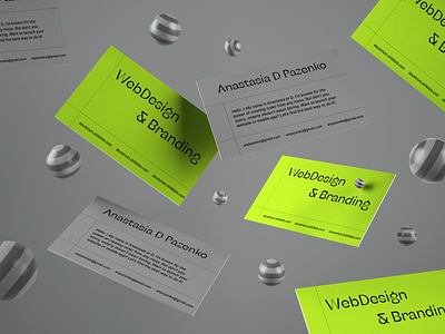 Branding experiment. Part 2 brand design branding business card minimalistic