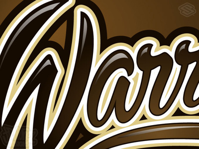 Warriors designs jp logo nunez script text vector warriors