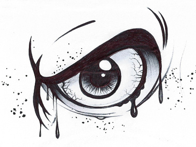 Sketchbook 2 Eye ball ballpoint eye illustrator jp jpsgrfx nunez pen pencil sketch