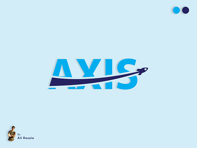 AXIS - Rocket logo design axis dailylogochallange dailylogochallenge logo logo design rocket