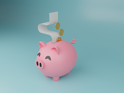 Piggy Bank 3d 3d illustration coin illustration piggy piggy bank