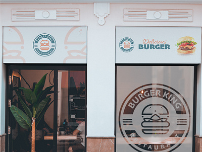 Burger king branding design