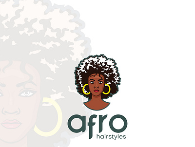 Afro design logo