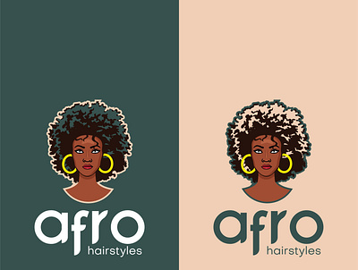 Afro design logo